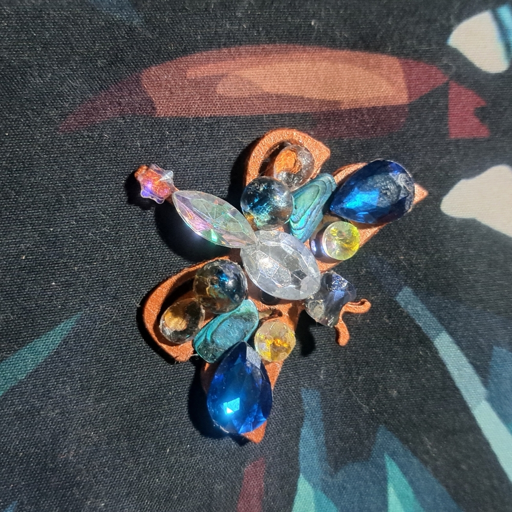 Handmade Beaded Dragonfly Pins